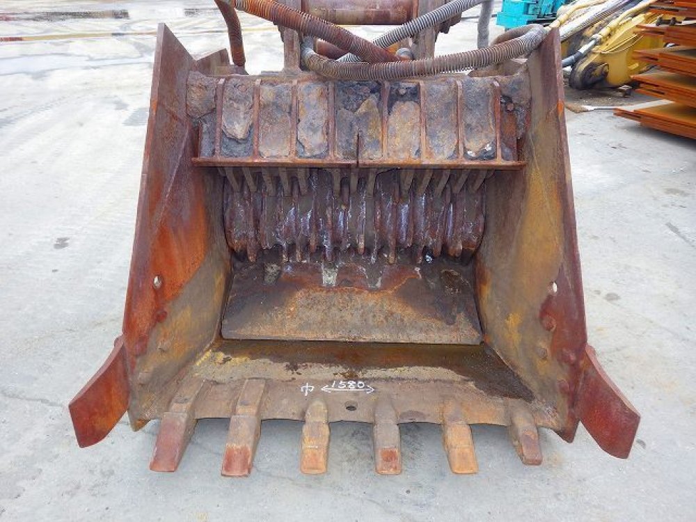 JEC ROTARY CRUSHER BUCKET GAL200R used attachment