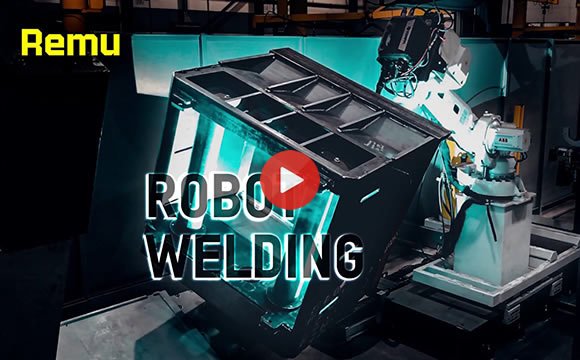 【動画】Robot Welding | Remu Oy